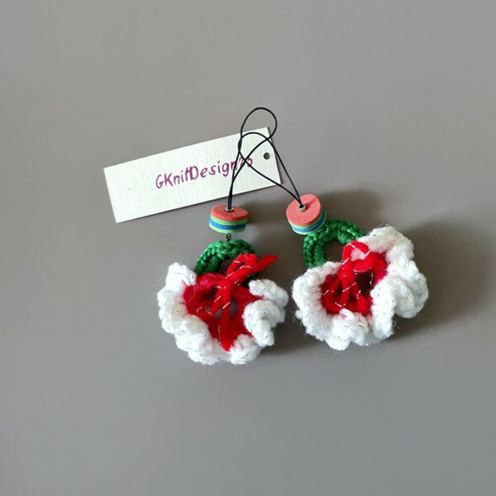 Crochet Christmas Ornament, Handmade Holiday Decor, Crochet Christmas Tree Decor